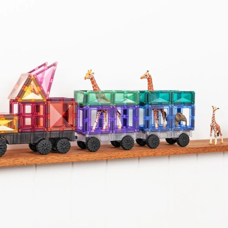 Connetix Magnetic Tiles 50 Piece Pastel Transport Pack - Image 10