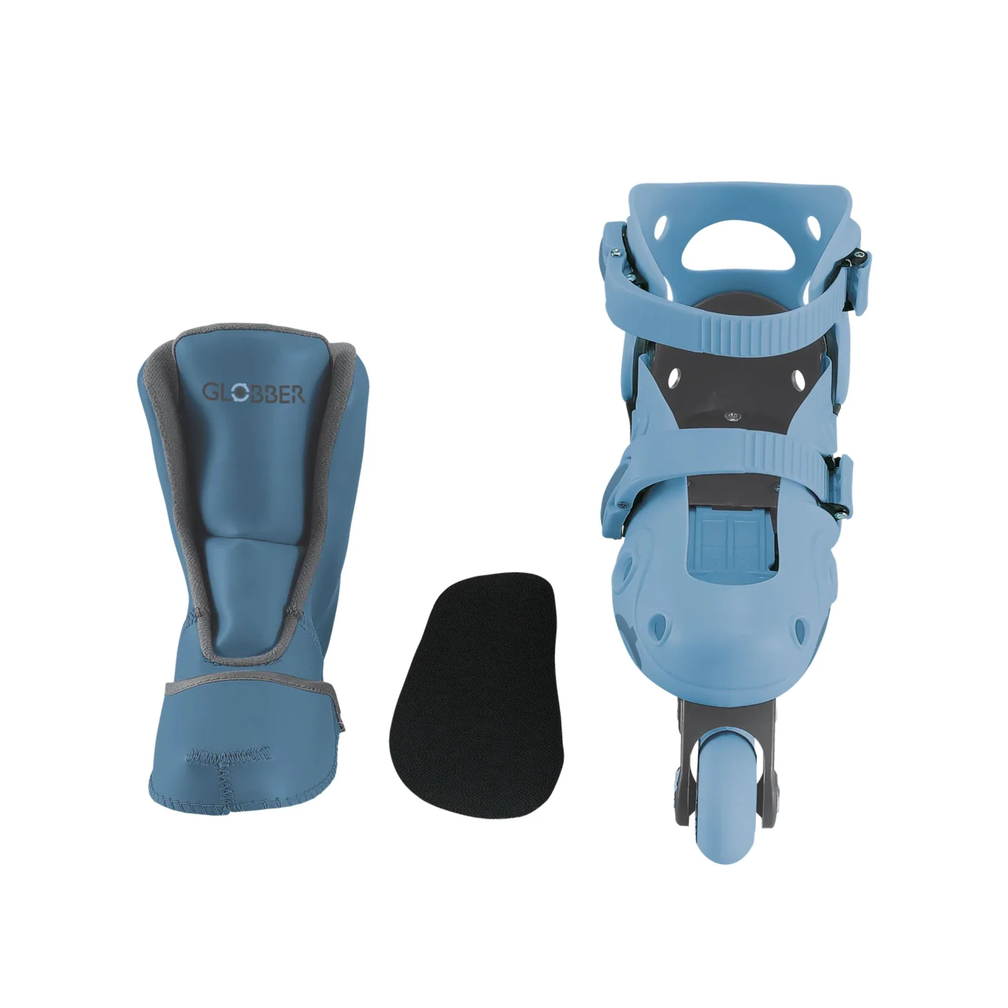 Globber 2 in 1 Learning Skates - Ash Blue - Image 10