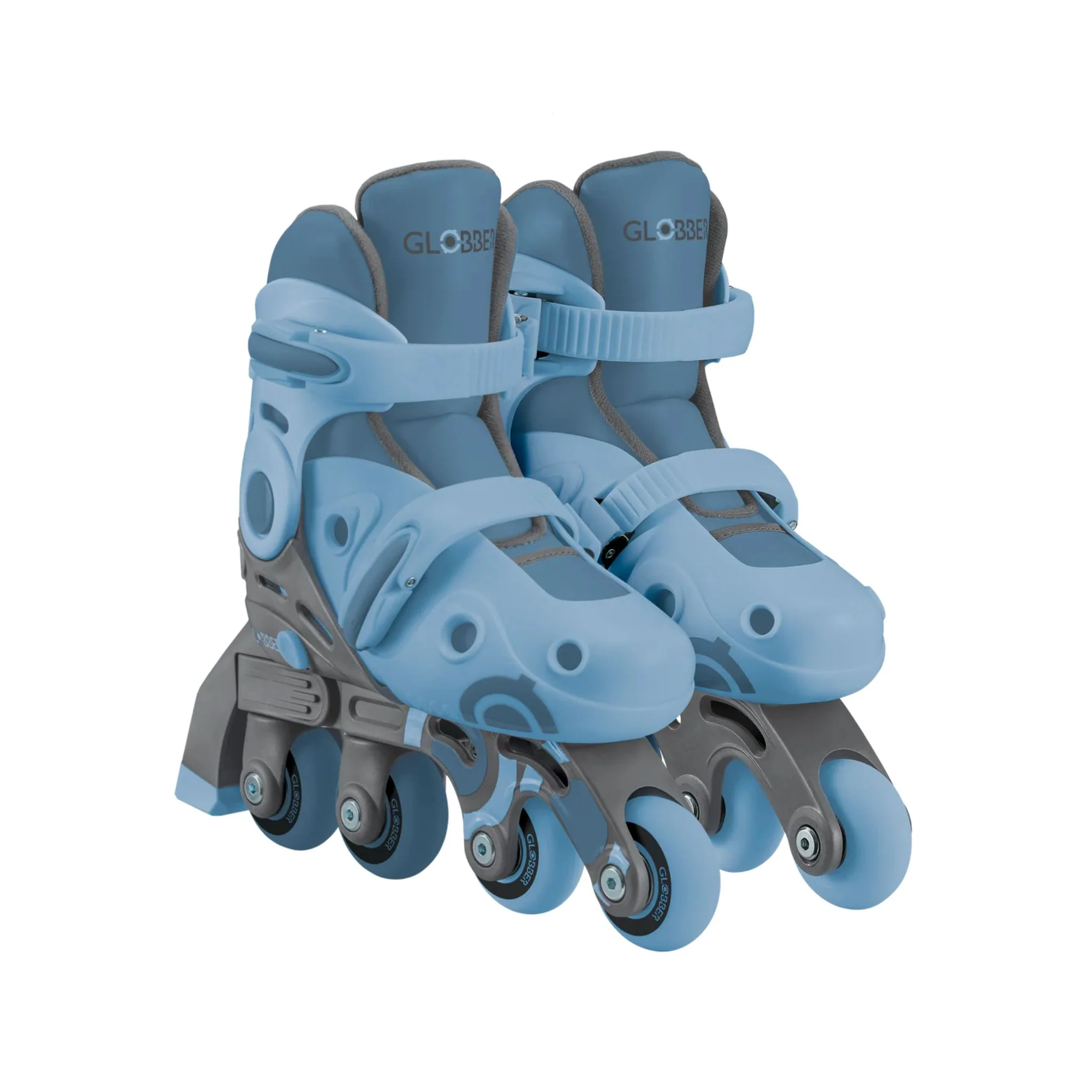 Globber 2 in 1 Learning Skates - Ash Blue - Image 5