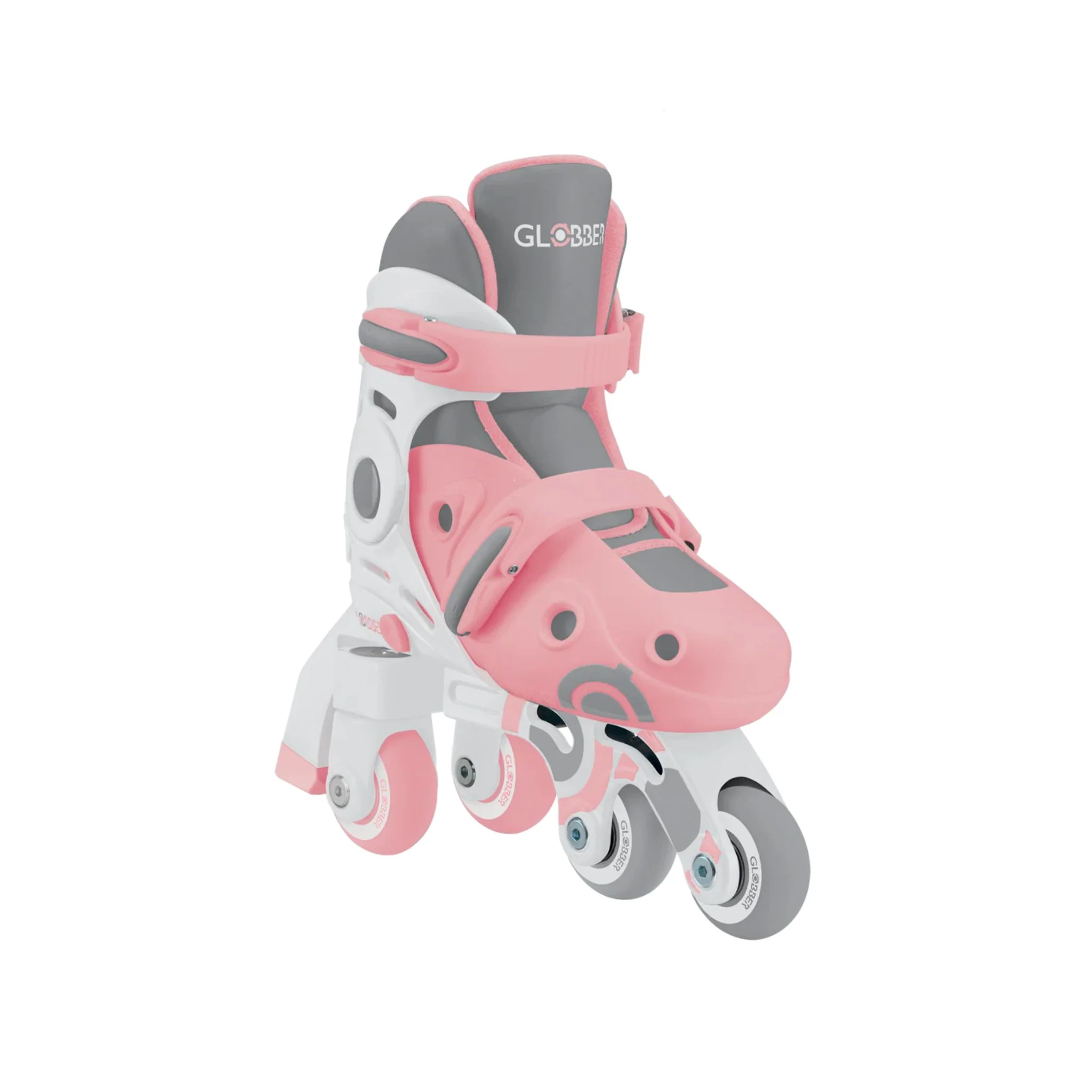 Globber 2 in 1 Learning Skates - Pastel Pink - Image 8