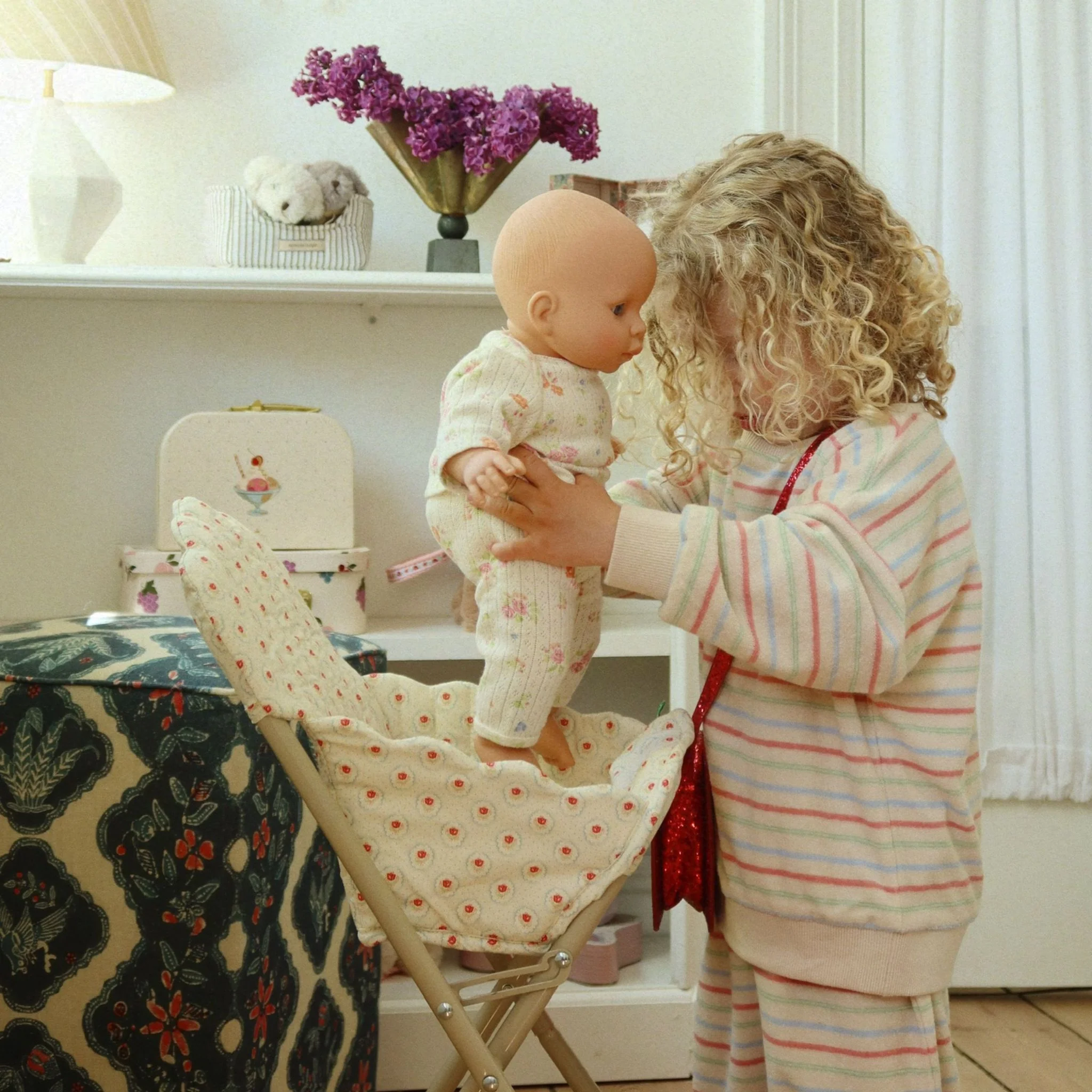 Konges Sløjd Doll High Chair - Mirage - Image 4