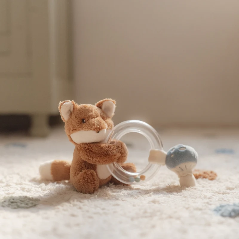 Little Dutch Ring Rattle Fox - Forest Friends - Image 5
