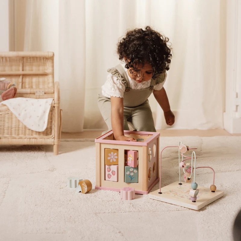 Little Dutch Wooden Activity Cube - Fairy Garden - Image 5