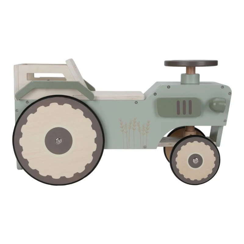 Little Dutch Wooden Ride On Tractor - Image 8