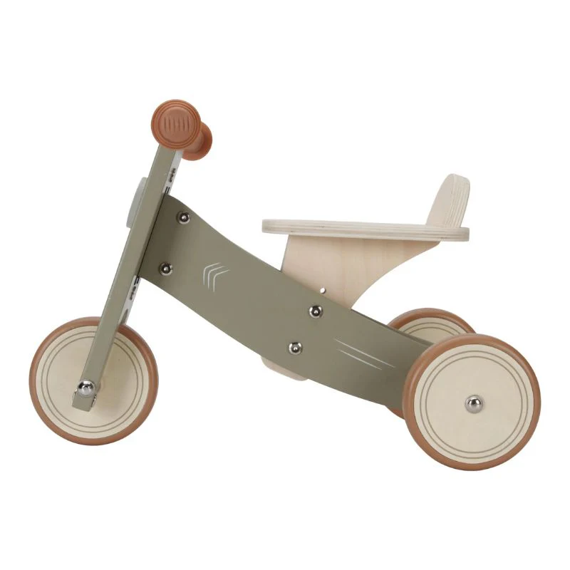 Little Dutch Wooden Tricycle  - Olive - Image 6