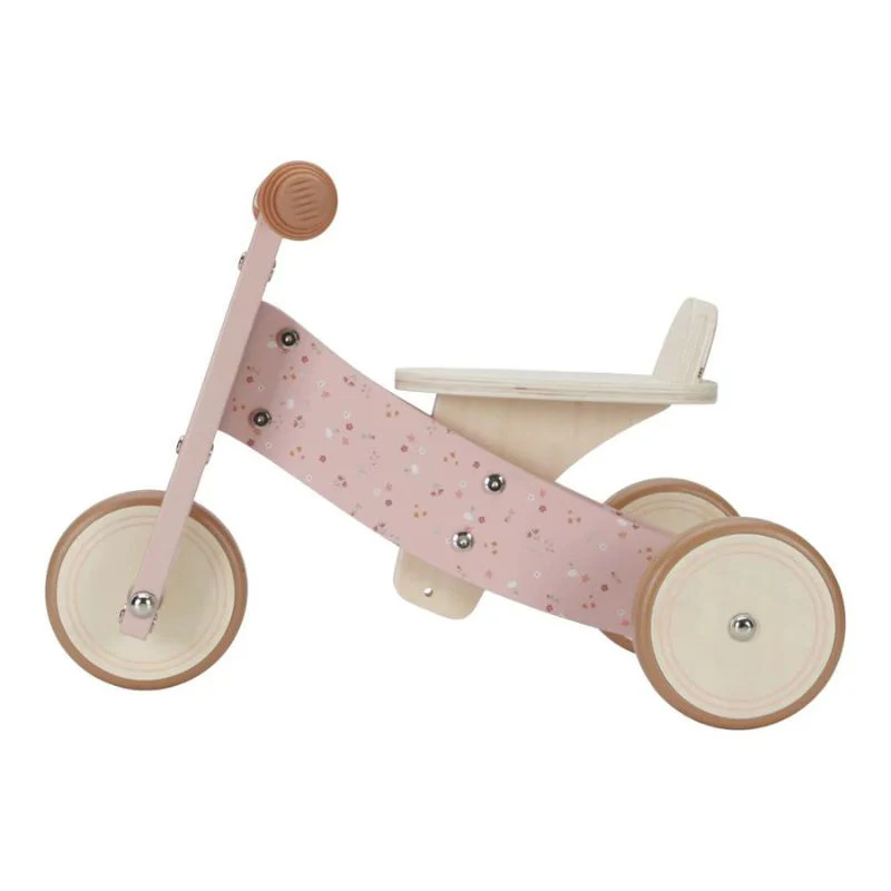Little Dutch Wooden Tricycle  - Pink - Image 6