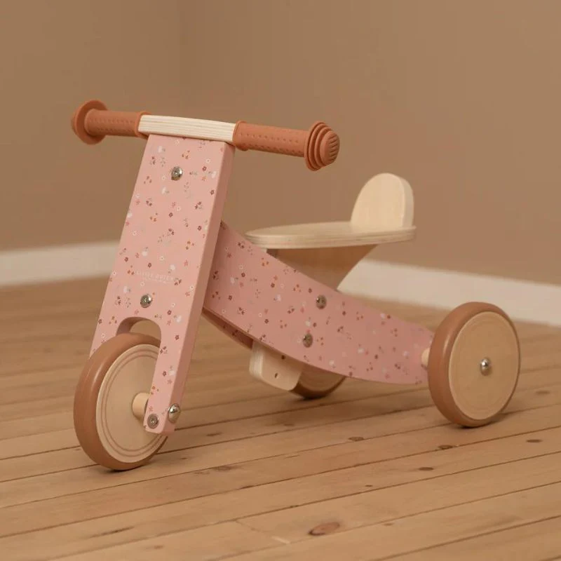 Little Dutch Wooden Tricycle  - Pink - Image 7