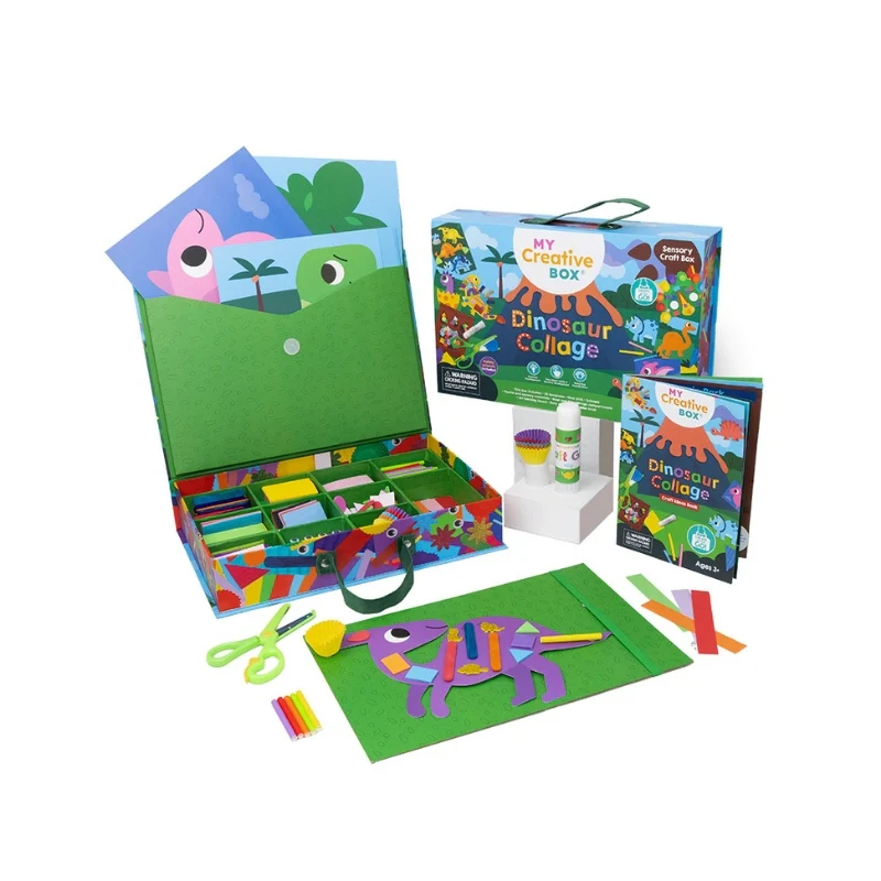 My Creative Box Dinosaur Collage Sensory Craft Box - Image 6