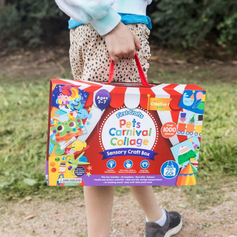 My Creative Box Pets Carnival Collage Sensory Craft Box - Image 7