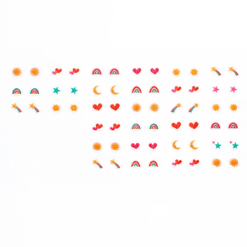 Rex London Cosmic Love Stick On Earrings - Image 3