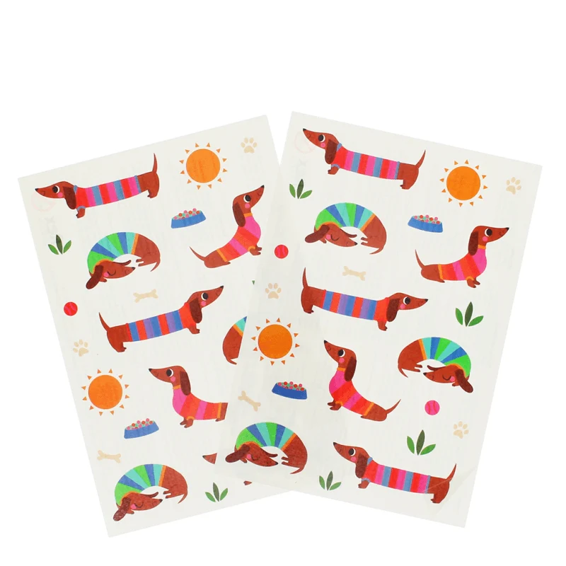 Rex London Temporary Tattoos - Sausage Dog - Image 3