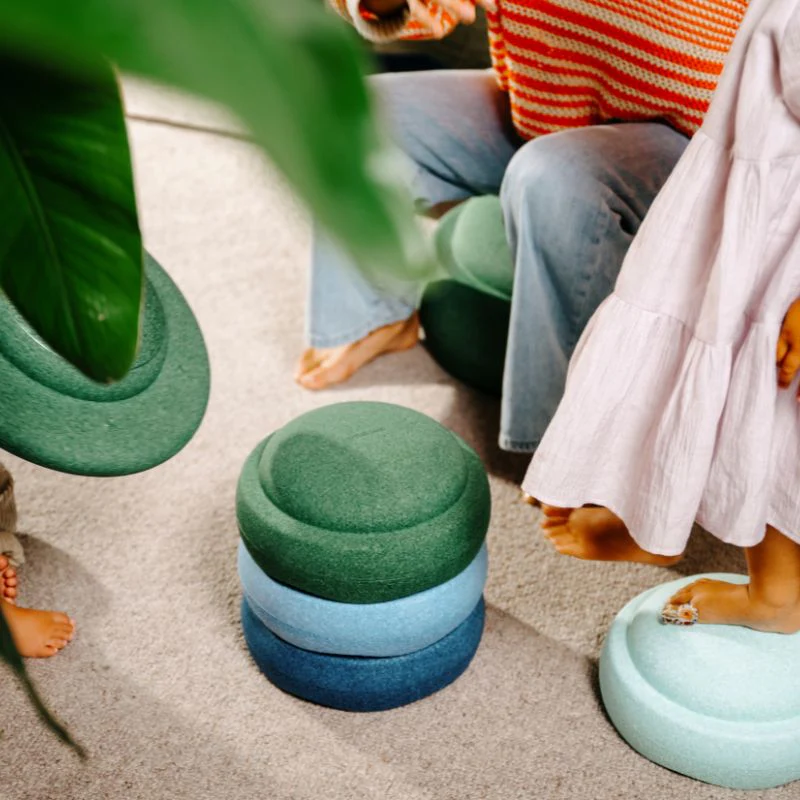 Stapelstein Stepping Stones - Waters and Greens 6+1 Set - Image 3